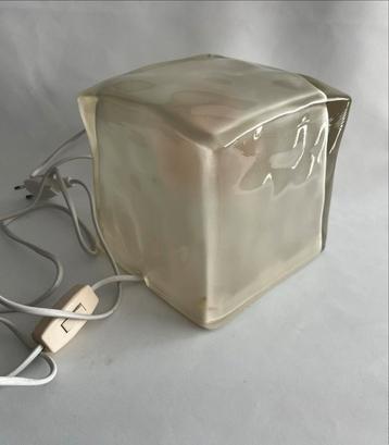 Vintage IKEA Iviken Ice Cube Tafellamp beschikbaar voor biedingen