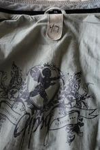 Te koop leren Gipsy jack., Blauw, Maat 46/48 (XL) of groter, Ophalen of Verzenden, Zo goed als nieuw