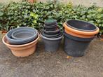 Plastic Plantenpotten - Diverse Maten, Kunststof, Gebruikt, Rond, Minder dan 40 cm