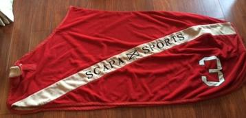 Scapa-Sports fleecedeken zweetdeken 205 6.9 rood set 