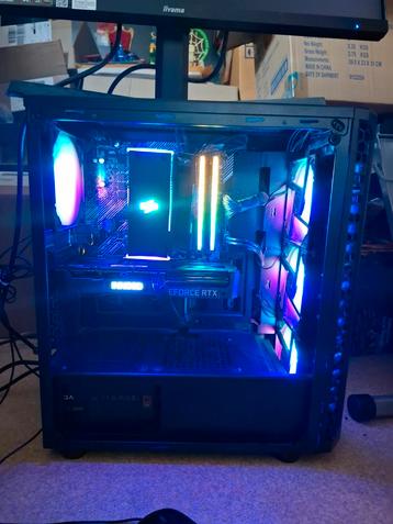 Game PC Ryzen5 5600, 1TB ssd, gpu 3060ti, 32gb ram, etc. beschikbaar voor biedingen