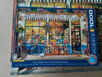 Legpuzzel: The Greatest Ever Book Shop - 1000 stukjes  beschikbaar voor biedingen