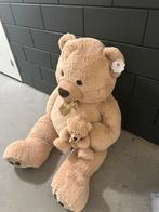 Nicotoy Reuze Knuffelbeer met Baby Beer, Kinderen en Baby's, Speelgoed | Knuffels en Pluche, Ophalen, Nieuw, Beer