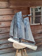Metalen zeilboot sculptuur, Ophalen of Verzenden