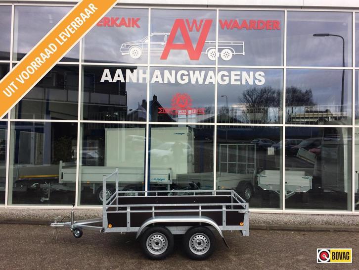 Rova Tandemas 258x131cm ongeremd, Auto diversen, Aanhangers en Bagagewagens, Nieuw