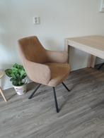 2 eetkamer stoelen bruin / lever kleurige, Ophalen, Gebruikt, Bruin, Twee
