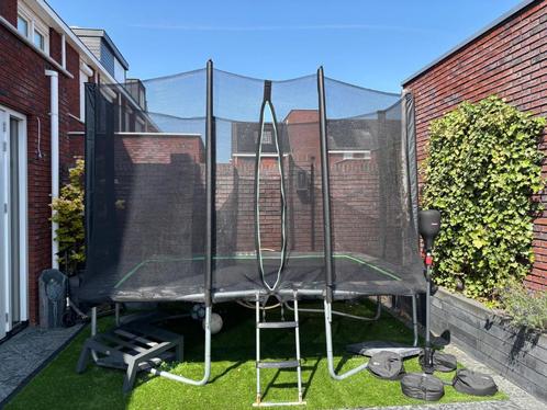 trampoline, Kinderen en Baby's, Speelgoed | Buiten | Trampolines, Zo goed als nieuw, Ophalen of Verzenden