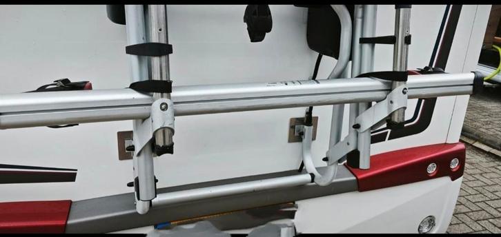 Fietsendrager, fietsenrek camper, Auto diversen, Fietsendragers, Zo goed als nieuw, Achterklepdrager, Ophalen of Verzenden