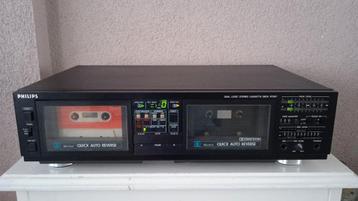 Philips dubbel cassette Deck FC 567 beschikbaar voor biedingen