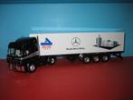 MB-Koblenz  MERCEDES met oplegger  Herpa, Ophalen of Verzenden, Zo goed als nieuw, Bus of Vrachtwagen, Herpa