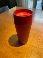 Rode Tupperware isolatiebeker, Huis en Inrichting, Ophalen of Verzenden, Zo goed als nieuw