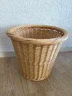 Wasmand mand, Ophalen, Zo goed als nieuw, Rond, Riet
