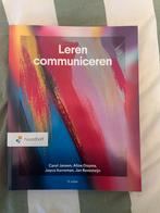 Leren Communiceren - Schoolboek, Boeken, Studieboeken en Cursussen, Ophalen of Verzenden, Zo goed als nieuw, HBO