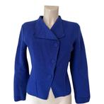 Moq blazer S, Kleding | Dames, Maat 38/40 (M), Blauw, Ophalen of Verzenden, Zo goed als nieuw