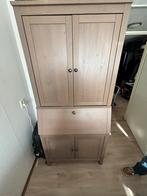 Mooie houten kast met bureau, Ophalen