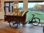 Vintage bakfiets met uitschuiftafel, Ophalen, Gebruikt, Goederen