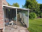 Gegalvaniseerde hekken voor honden- of kattenren, Dieren en Toebehoren, Ophalen, Gebruikt, 110 cm of meer, 100 cm of meer