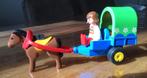 Playmobil 123 huifkar - 6779, Ophalen, Zo goed als nieuw, Complete set