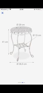 Nieuwe Plantentafel - Gratis Verzending!, Ophalen of Verzenden, Nieuw, Rond, Minder dan 55 cm