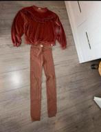 Navy natural legging 146/152 met trui 134/140, Kinderen en Baby's, Navy Natural, Meisje, Trui of Vest, Ophalen of Verzenden