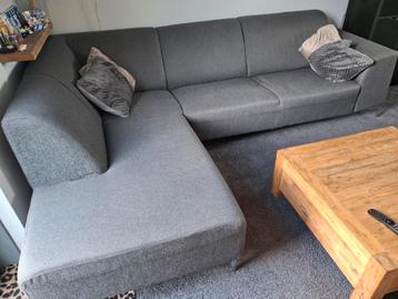 Bankstel. Sofa. Hoekbank antraciet. beschikbaar voor biedingen