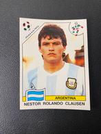 Nestor Clausen - Argentinië - Panini WK 1990 Sticker, Verzamelen, Sportartikelen en Voetbal, Ophalen of Verzenden, Zo goed als nieuw