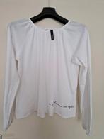 10Days Wit T-shirt Lange Mouw - Maat 1, Kleding | Dames, T-shirts, Wit, Ophalen of Verzenden, Zo goed als nieuw, Lange mouw