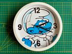 Smurfen Wandklok - Ruimtesmurf, Ophalen of Verzenden, Gebruikt