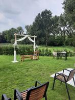 Trouwboog / backdrop voor decoratie, Ophalen of Verzenden, Zo goed als nieuw, Versiering, Geboorte of Huwelijk