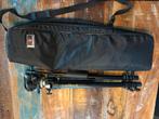 Manfrotto 190B Driepoot Statief met hoes, Gebruikt, 150 tot 175 cm, Met balhoofd, Ophalen of Verzenden