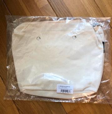 Naturelkleurige canvas binnentas voor de o-bag mini beschikbaar voor biedingen