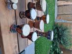 Djembe verzameling 16 stuks, Muziek en Instrumenten, Percussie, Ophalen of Verzenden, Gebruikt, Trommel