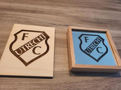 Naambordje met logo, Huis en Inrichting, Woonaccessoires | Wanddecoraties, Nieuw, Ophalen