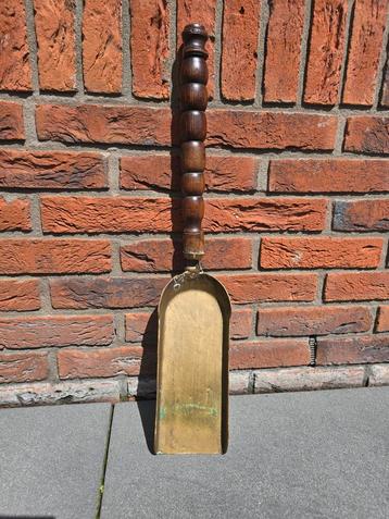 Zeer grote & zware eind 18e eeuwse gruttersschep 56 cm €29! beschikbaar voor biedingen
