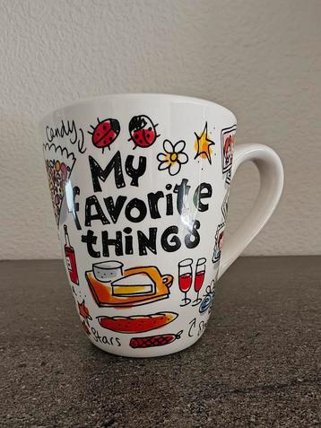 Blond Amsterdam Grote Beker 350ML 'My Favorite Things'  beschikbaar voor biedingen