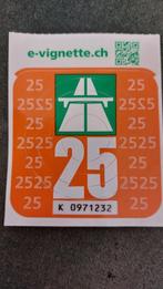 autobahnvignet Zwitserland, Tickets en Kaartjes, Autovignetten, Eén persoon