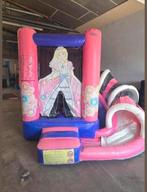 Te koop Prinsessen springkussen met glijbaantje, Ophalen of Verzenden, Zo goed als nieuw, Overige