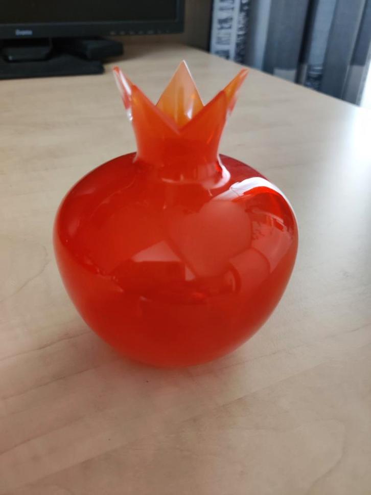 Kroningsvaasje, Antiek en Kunst, Antiek | Glas en Kristal, Ophalen of Verzenden