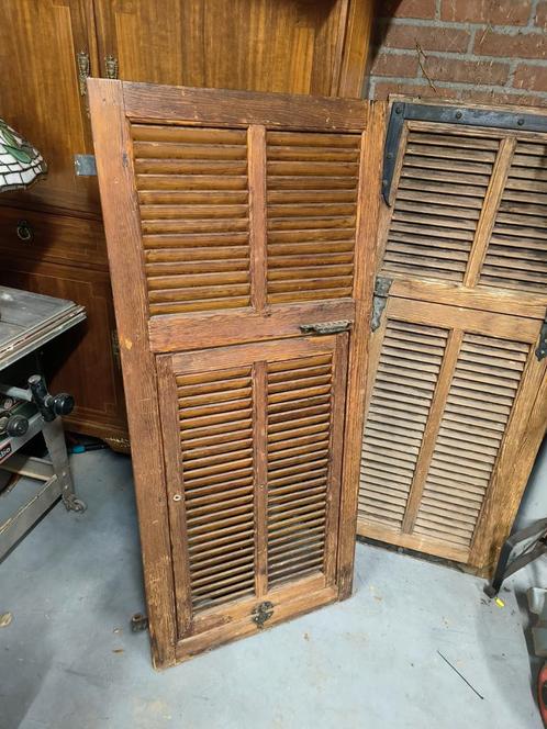 Louvre luiken 135x60 4 stuks. In 100% staat!, Huis en Inrichting, Woonaccessoires | Kamerschermen, Gebruikt, Ophalen of Verzenden