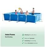 Zwembad intex 4,5 x 2,2 meter zeer compleet o.a.  pomp, trap, Tuin en Terras, Ophalen, Gebruikt, 200 tot 300 cm, 80 tot 120 cm