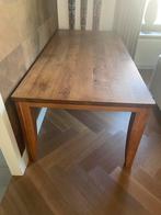 Mooie notenhouten eettafel van Index, Ophalen, Gebruikt, 100 tot 150 cm, 200 cm of meer