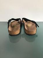 GRATIS VERZENDEN | BIRKENSTOCK Gizeh zwarte slippers 37, Slippers, Verzenden, Zwart, Zo goed als nieuw