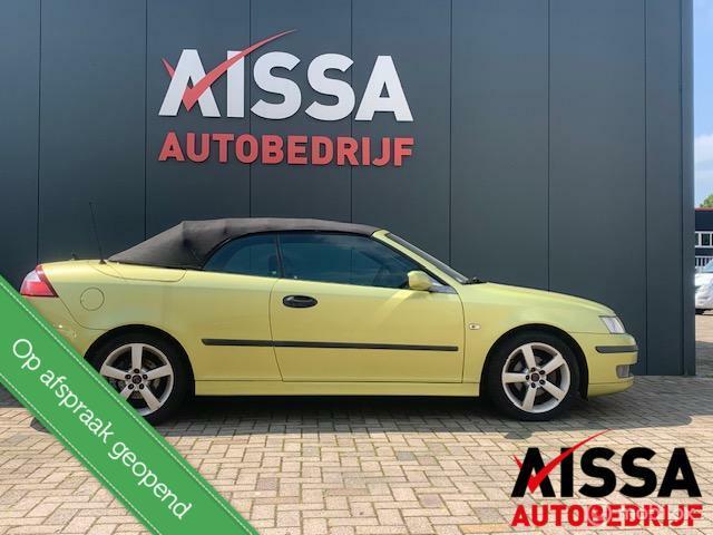 Saab 9-3 Cabrio 2.0t Vector ORIGINELE AUTO Yougtimer! Cruise, Auto's, Saab, Bedrijf, Te koop, Saab 9-3, ABS, Airbags, Airconditioning