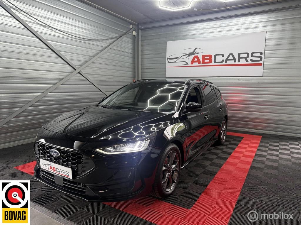 Ford Focus Wagon 1.0 EcoBoost Hybrid ST Line Style, 125 pk, Gebruikt, Zwart, Adaptive Cruise Control