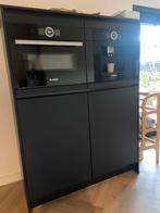 2 half hoge kasten (zonder apparatuur), Huis en Inrichting, Keuken | Keukenelementen, Ophalen, 200 cm of meer, Zwart, 50 tot 100 cm