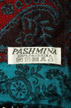 NIEUWE PASHMINA woven shawl, sjaal, aqua/blauw, Kleding | Dames, Mutsen, Sjaals en Handschoenen, Nieuw, Pashmina, Pashmina, Verzenden