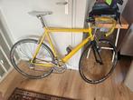 Gele Racefiets Ger bikes - Indoor training, Overige merken, 28 inch, Gebruikt, 10 tot 15 versnellingen