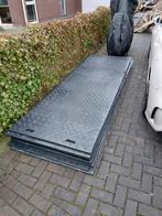 Kunststof rijplaten 300x100x15 te huur, Ophalen