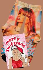 TAYLOR SWIFT SOKKEN (UNISEX) + KERST KAART TAYLOR SWIFT, Kleding | Dames, Ophalen of Verzenden, Nieuw