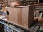 Handgemaakte nestkast kerkuil, Ophalen of Verzenden, Zo goed als nieuw, Hout, Broedkooi of Kweekkooi